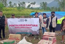 Laznas Salurkan Bantuan Kepada Korban Gempa Cianjur